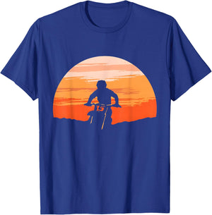 Motocross Dirt Bike Motocross Dirtbike Enduro kids Boys Men T-Shirt - T-Shirt | Royal