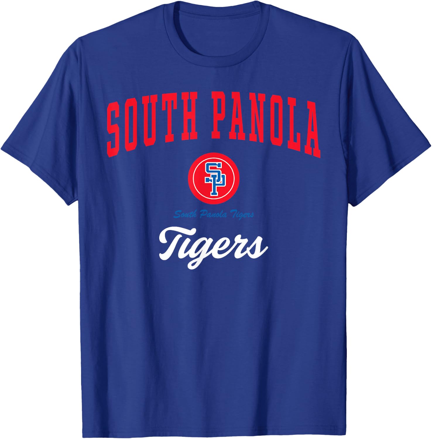 South Panola High School Tigers C3 T-Shirt - T-Shirt | Royal