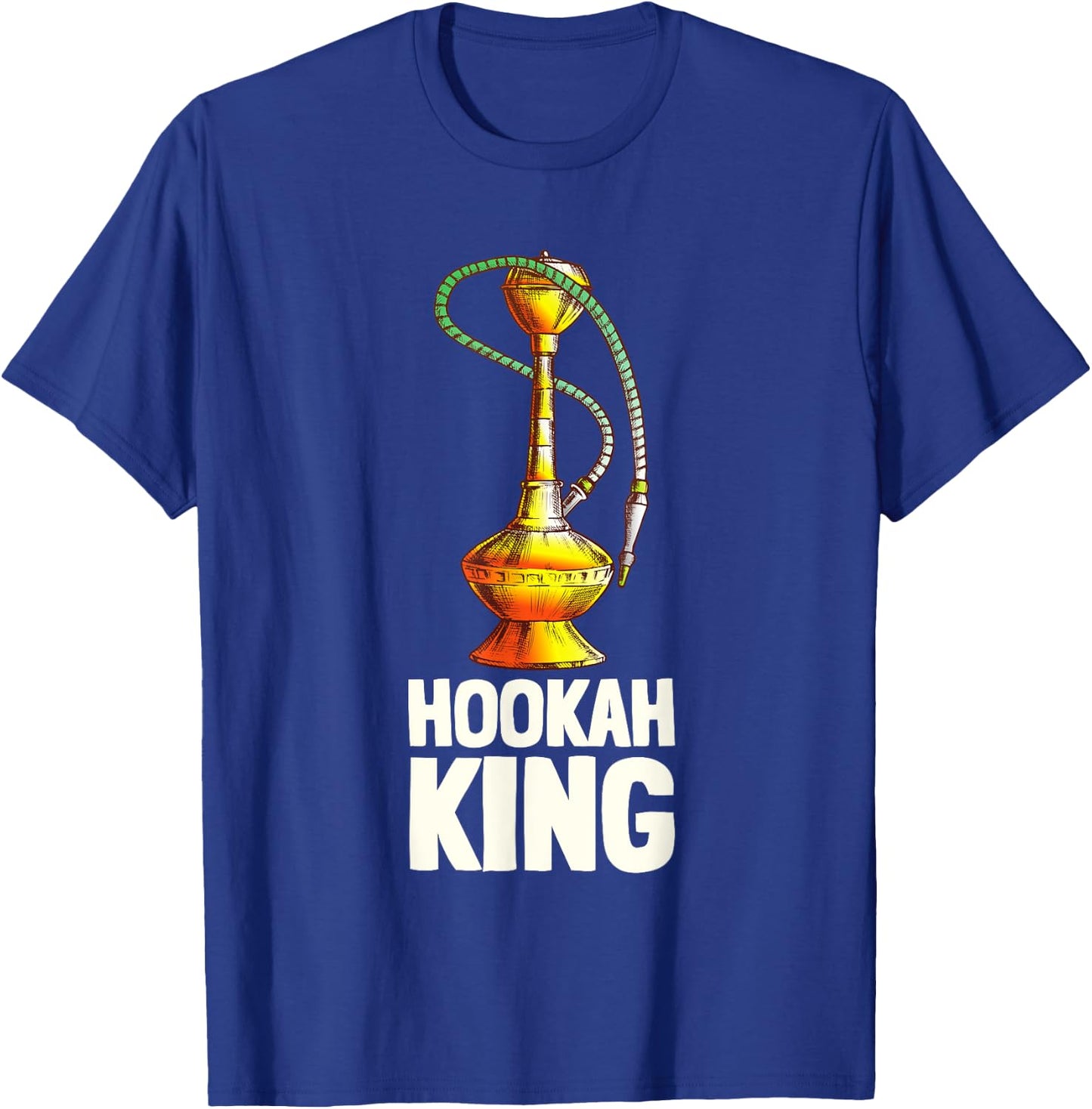 Hookah Bar And Waterpipe - Hookah King T-Shirt - T-Shirt | Royal