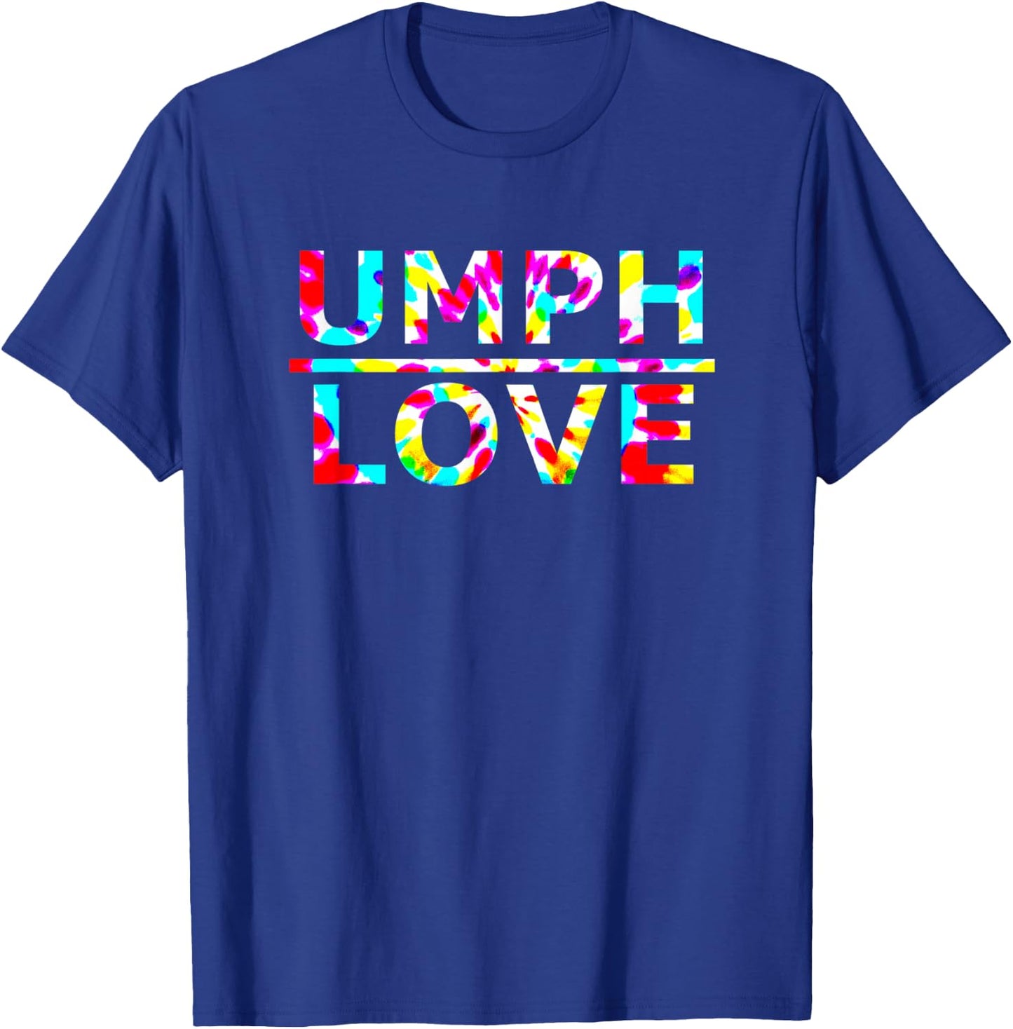UMPH LOVE Concert Tie Dyed Jamband T-Shirt - T-Shirt | Royal