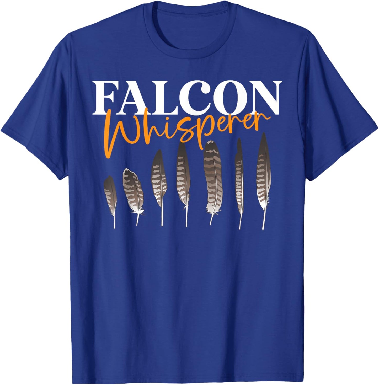 Falcon Whisperer Bird Owner Ornithology Falconry T-Shirt - T-Shirt | Royal