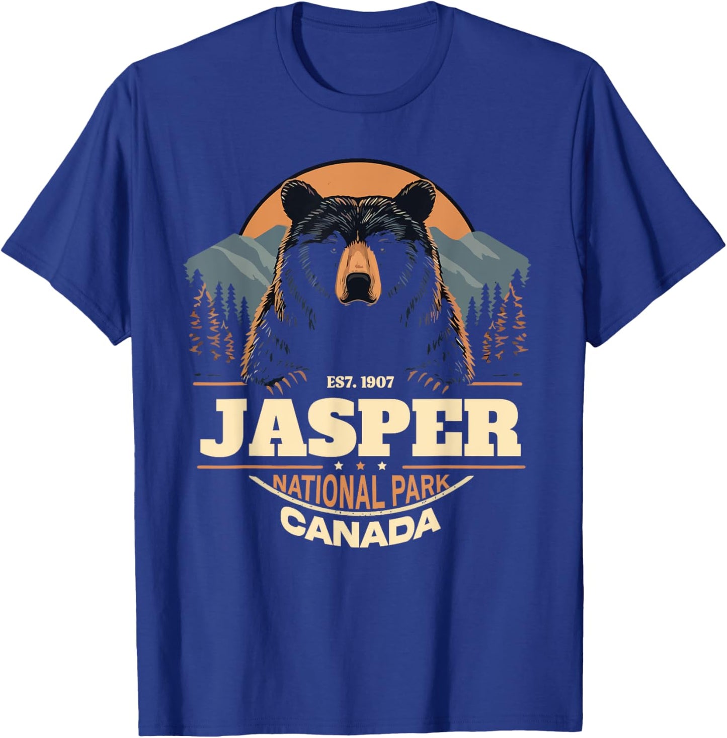 Jasper National Park British Columbia Canada T-Shirt - T-Shirt | Royal
