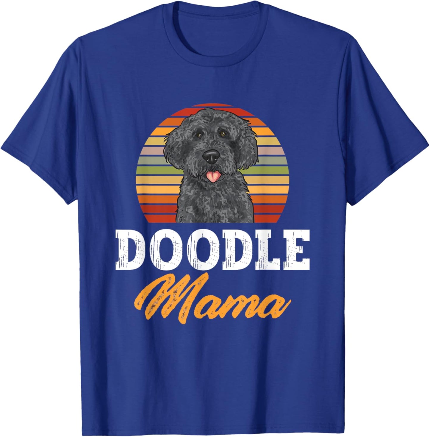 Black Labradoodle Dog Lover Doodle Mama Labradoodle Mom Women T-Shirt - T-Shirt | Royal
