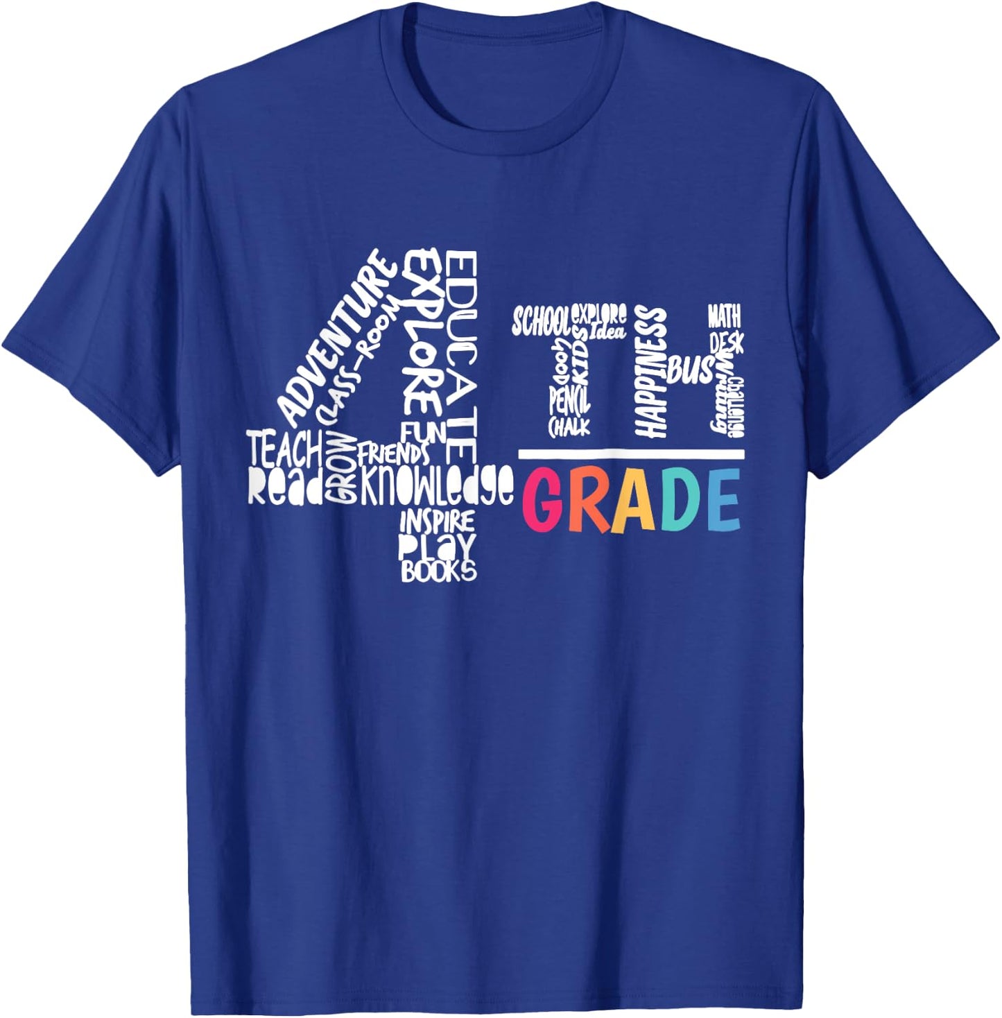 Funny Fourth Grade Shirt Students Of 4th Grade Boy T-Shirt - T-Shirt | Royal