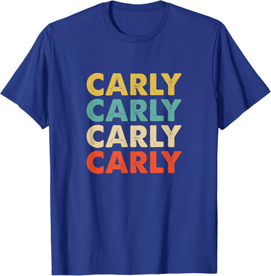 Carly Name T-Shirt - T-Shirt | Royal