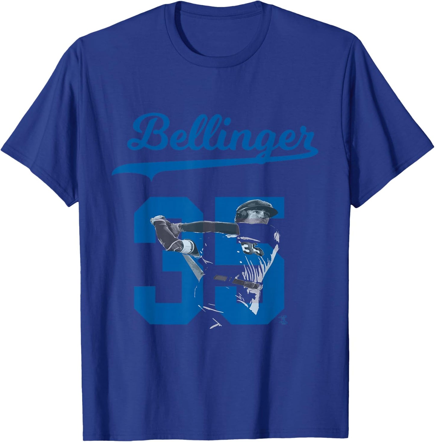 Cody Bellinger Bellinger 35 - Apparel T-Shirt - T-Shirt | Royal