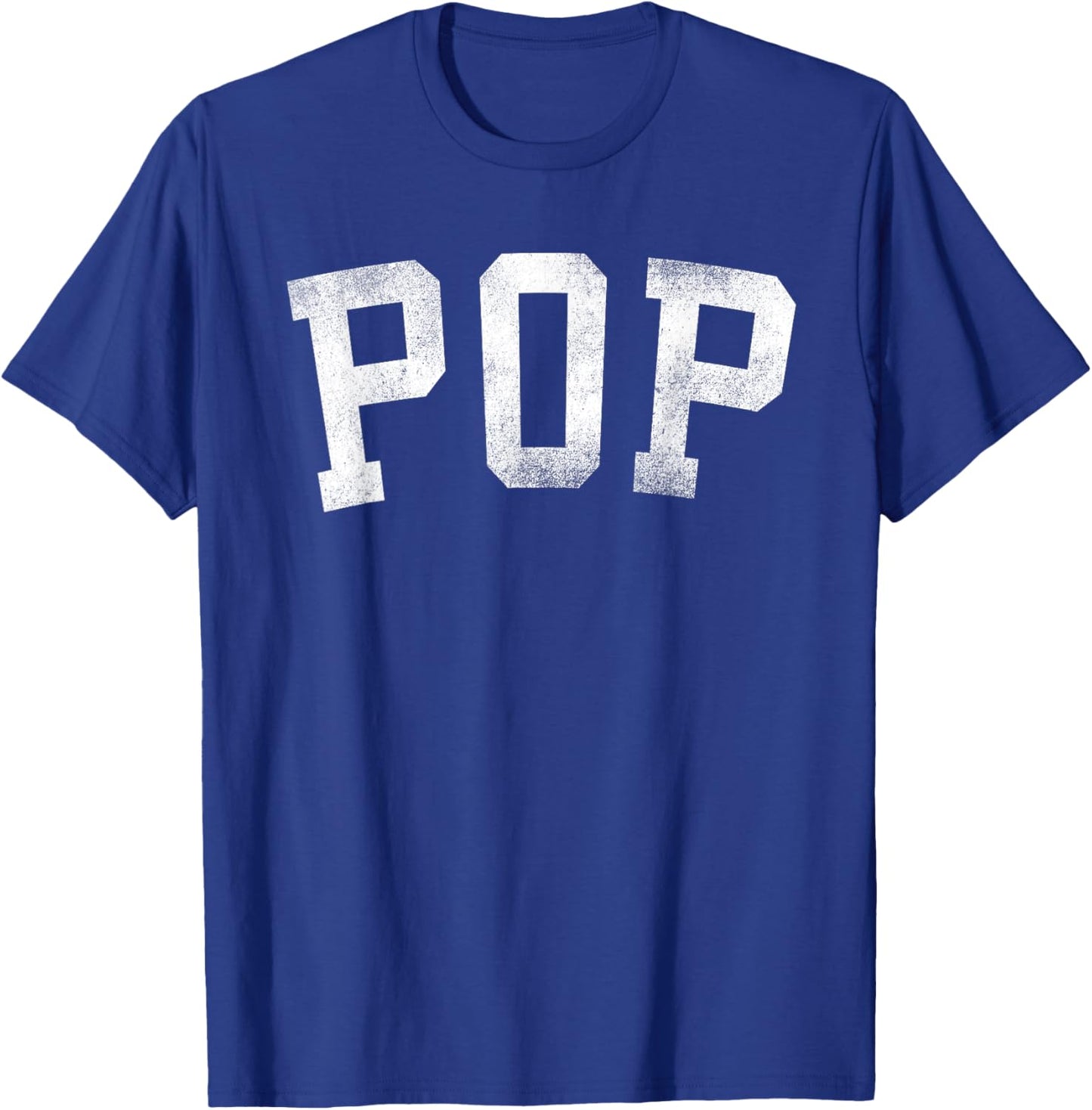 Pop - Classic Bold Font Father's Day Pop T-Shirt - T-Shirt | Royal