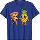 Pineapple Hawaiian Pizza Fan Pizzaiolo Hawaii Pizzeria T-Shirt - T-Shirt | Royal
