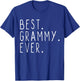 Best Grammy Ever Family Cool T-Shirt - T-Shirt | Royal