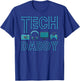 Tech Daddy - Ultimate IT Dad design for Father's Day T-Shirt - T-Shirt | Royal