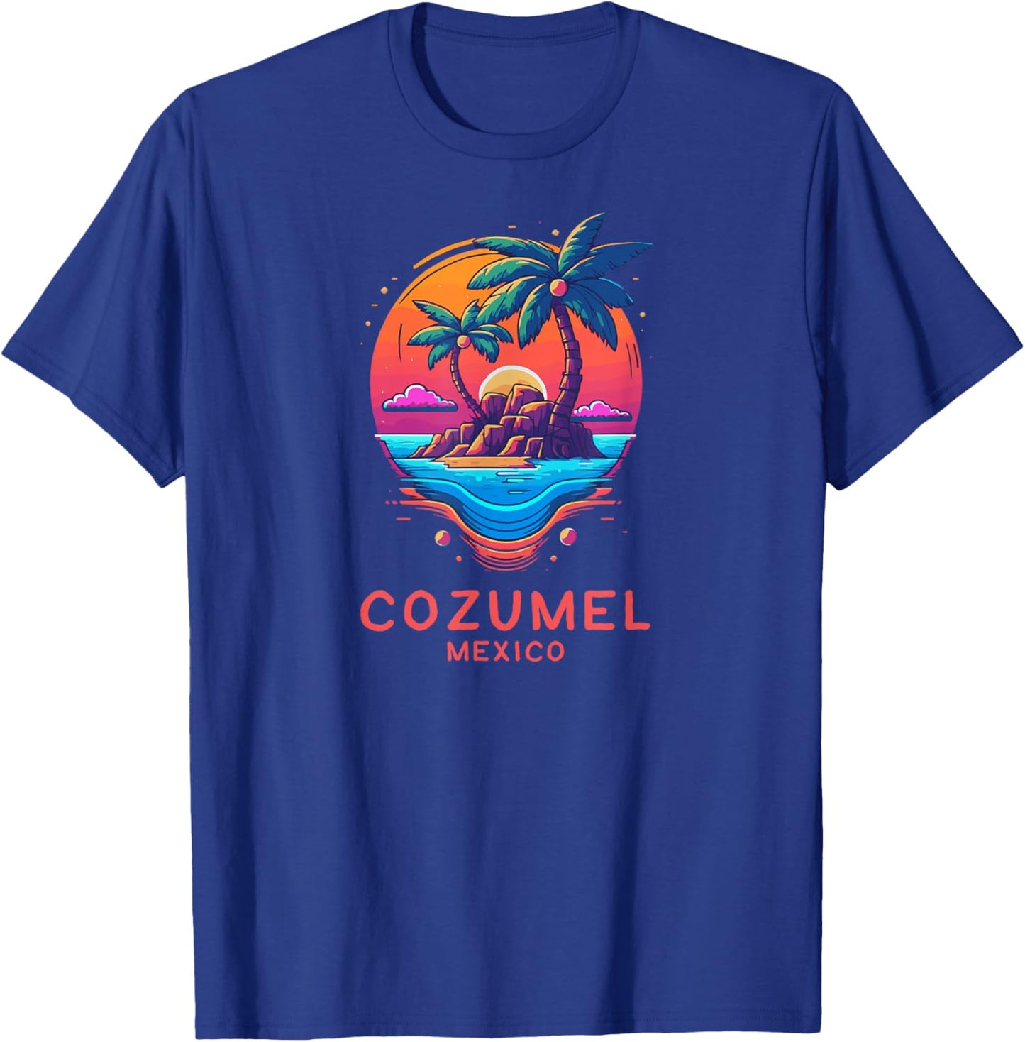 Cozumel Mexico Vacation T-Shirt - T-Shirt | Royal