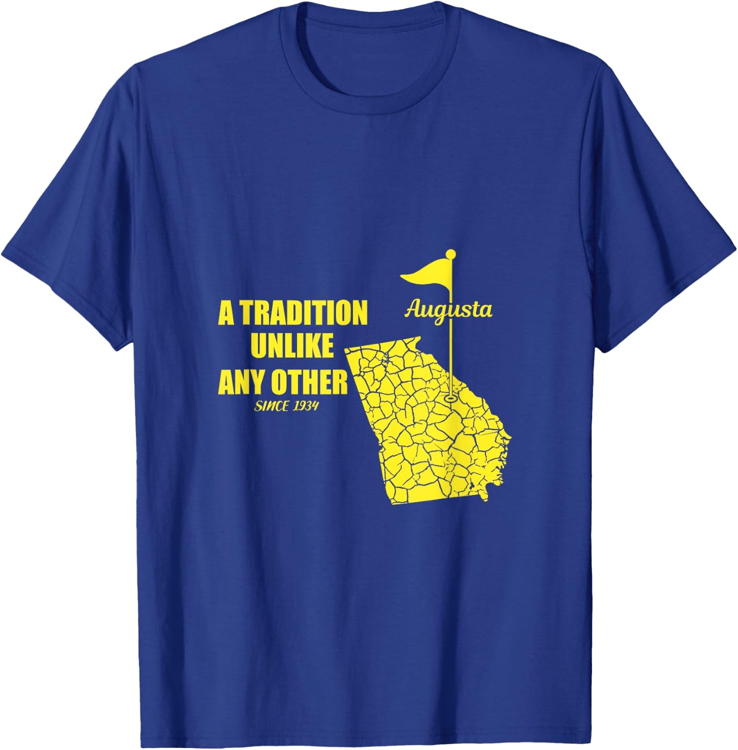 Augusta Georgia Golfing Shirt Golf in April T-Shirt - T-Shirt | Royal