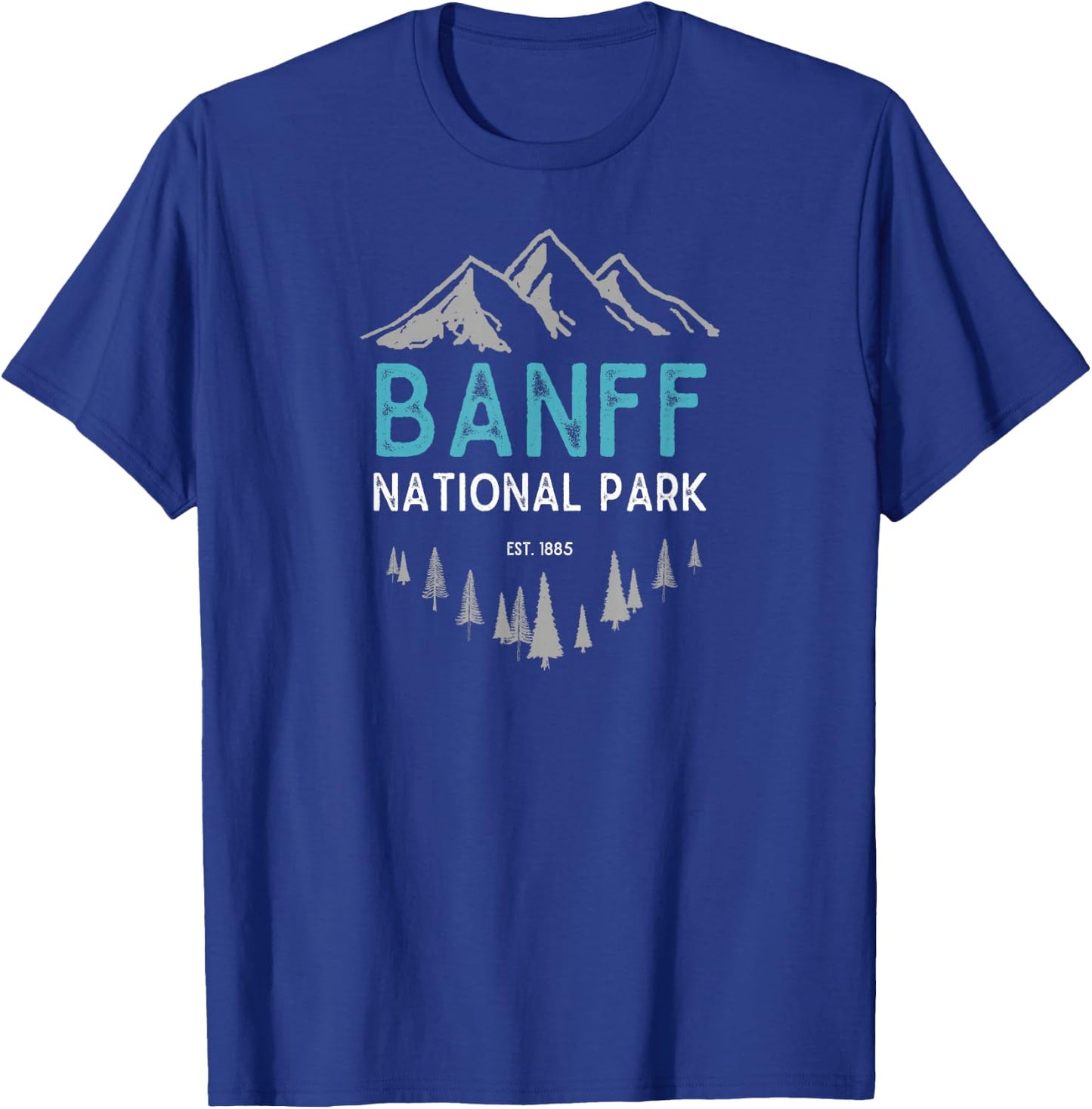 Banff Shirt Banff National Park Est 1885 Vintage Canada T-Shirt - T-Shirt | Royal