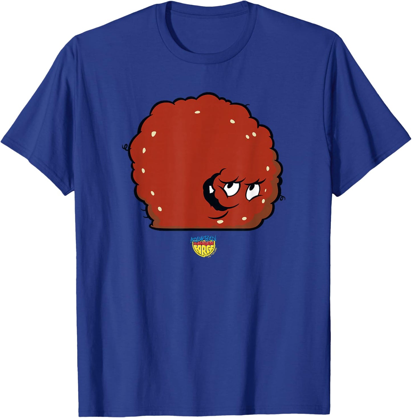 Aqua Teen Hunger Force Meatwad Big Face T-Shirt - T-Shirt | Royal