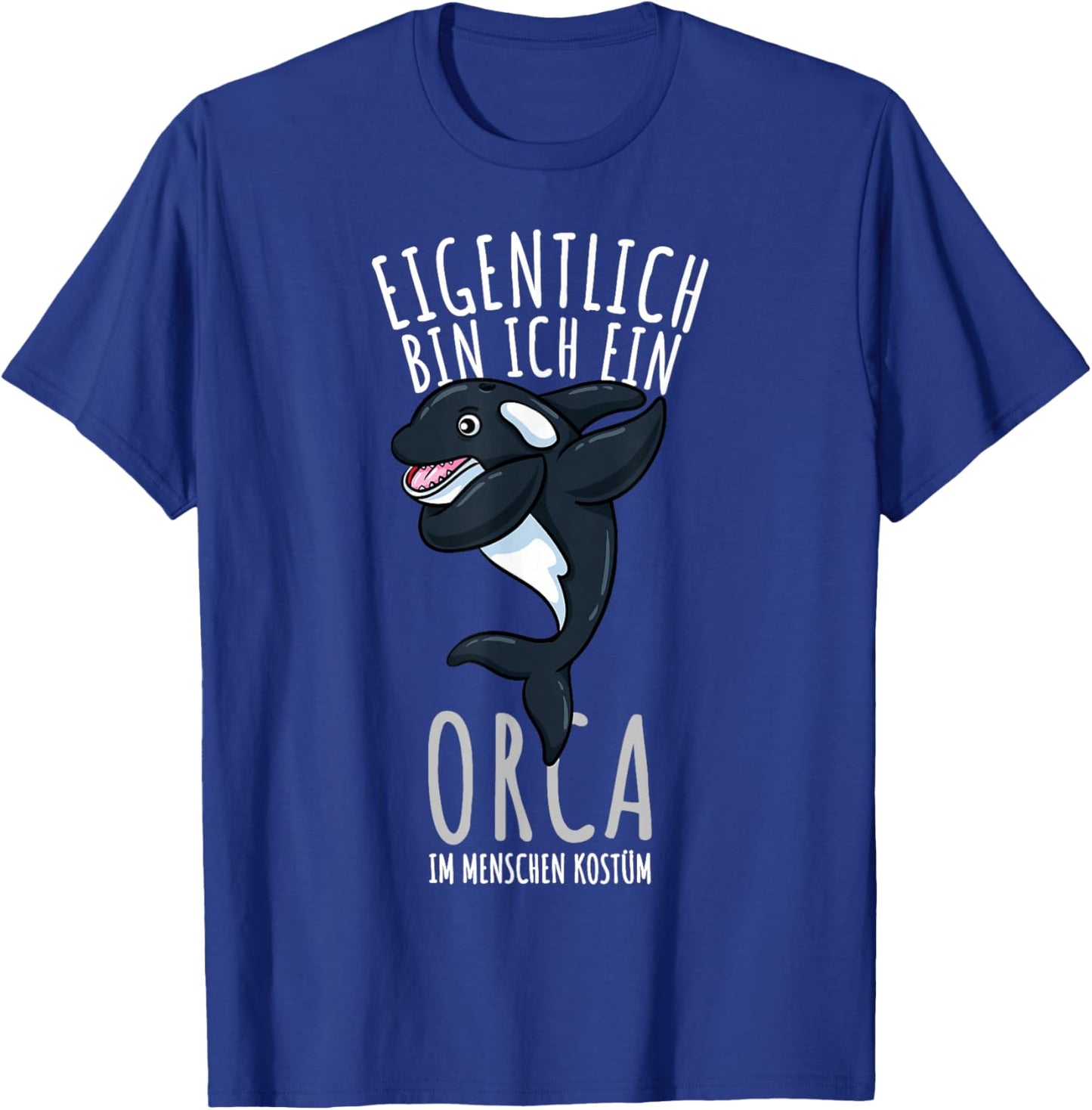 Dabbing Orca Kostüm Kinder Mädchen Killerwal T-Shirt - T-Shirt | Royal