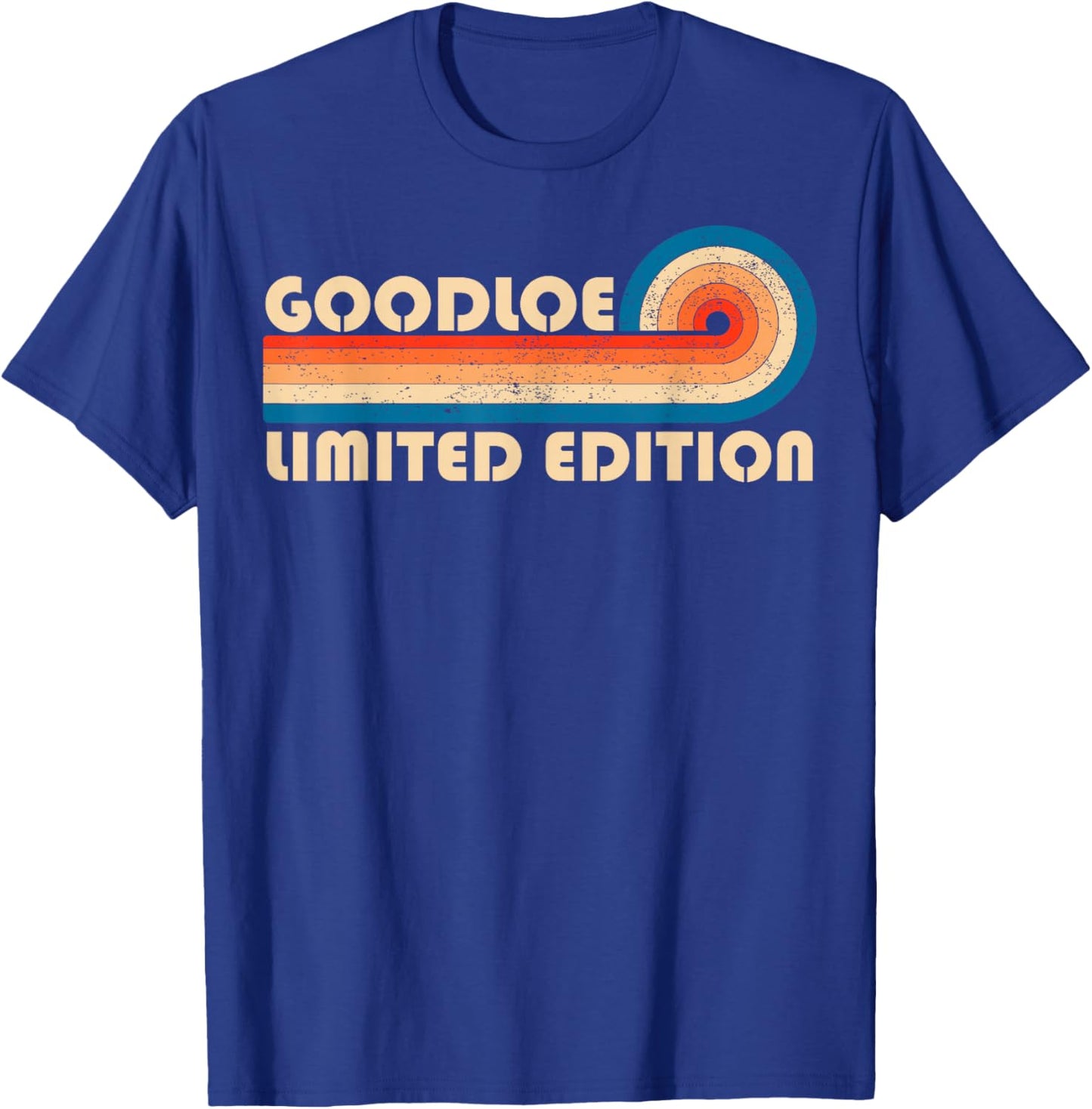 GOODLOE Surname Retro Vintage 80s 90s Birthday Reunion T-Shirt - T-Shirt | Royal