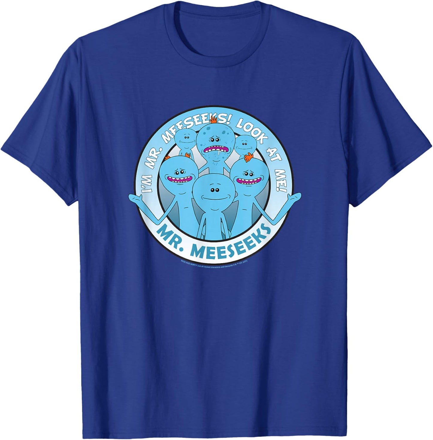 Rick and Morty Mr. Meeseeks T-Shirt - T-Shirt | Royal