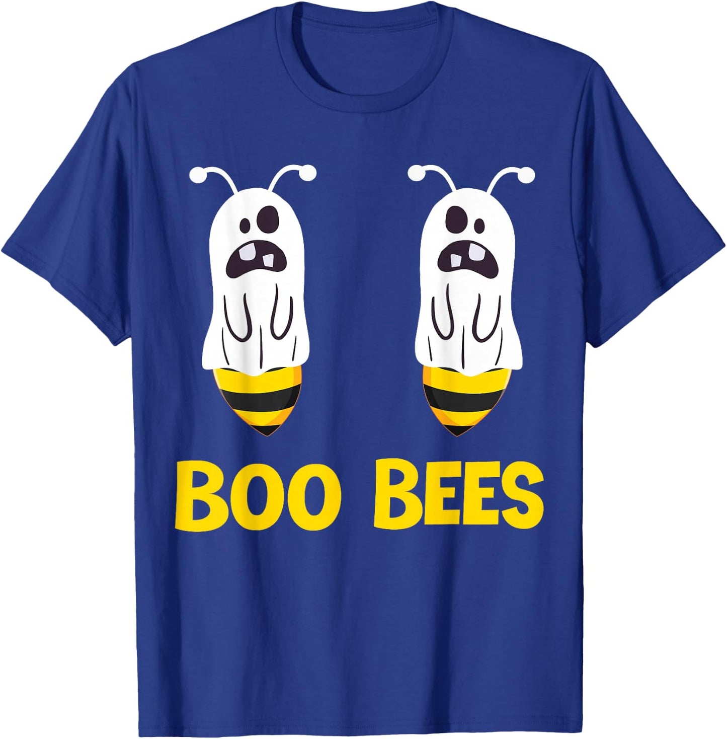 Boo Bees Ghost Funny Couples Halloween Costume Funny Boobies T-Shirt - T-Shirt | Royal