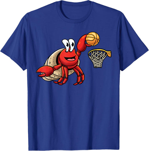 Hermit Crab Basketball Player Sea Animal