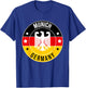 Funny German Flag Beer Boot Munich Germany Oktoberfest Men T-Shirt - T-Shirt | Royal