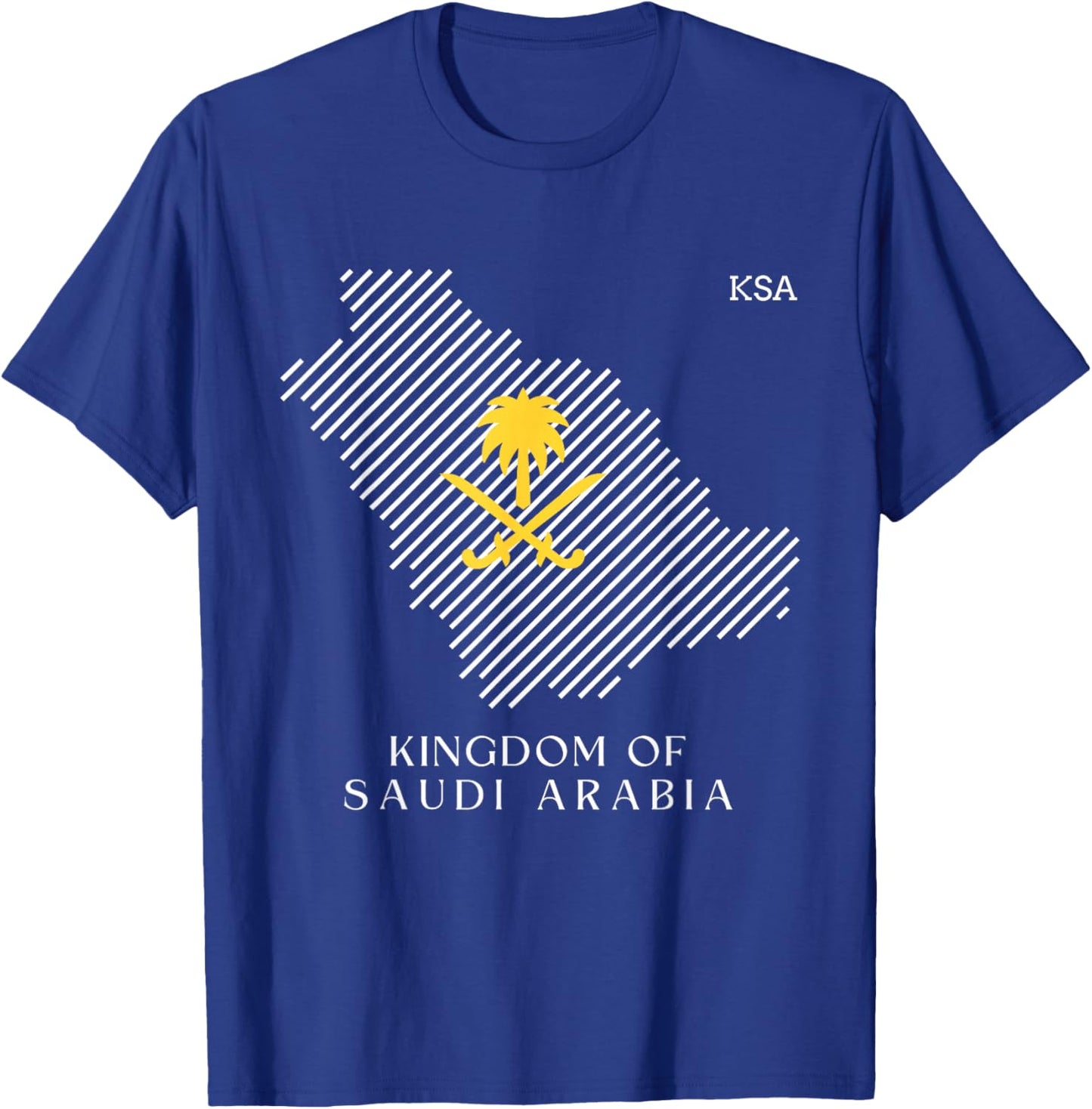 National Day of Saudi Arab, Kingdom of Saudi Arabia Flag KSA T-Shirt - T-Shirt | Royal