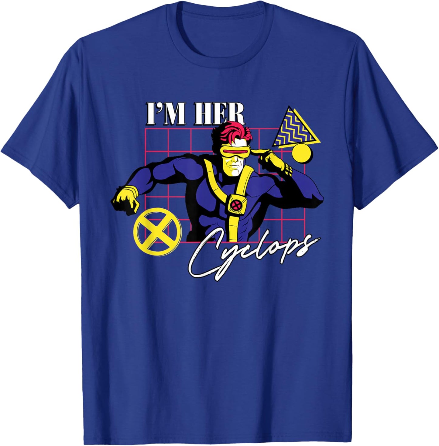 Marvel Super Heroes X-Men Couples Matching I’m Her Cyclops T-Shirt - T-Shirt | Royal