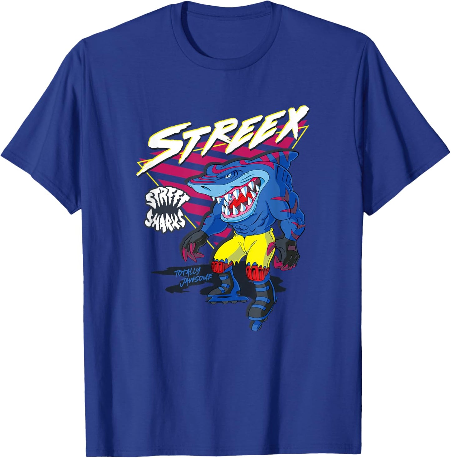 Street Sharks - Streex T-Shirt - T-Shirt | Royal