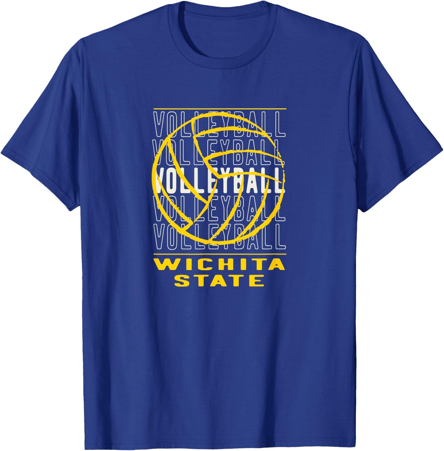 Volleyball Wichita State T-Shirt - T-Shirt | Royal
