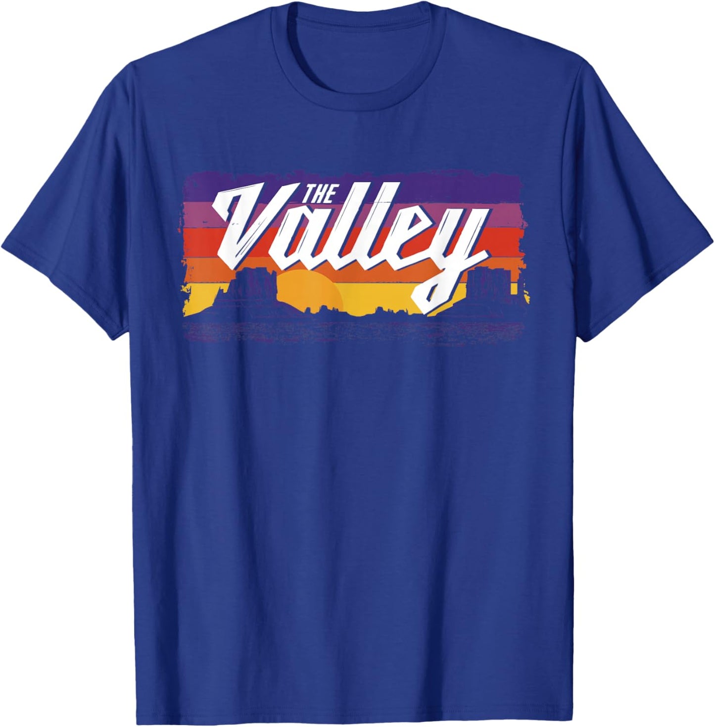 The Classic Valley Vintage Sunset Phoenix Arizona T-Shirt - T-Shirt | Royal