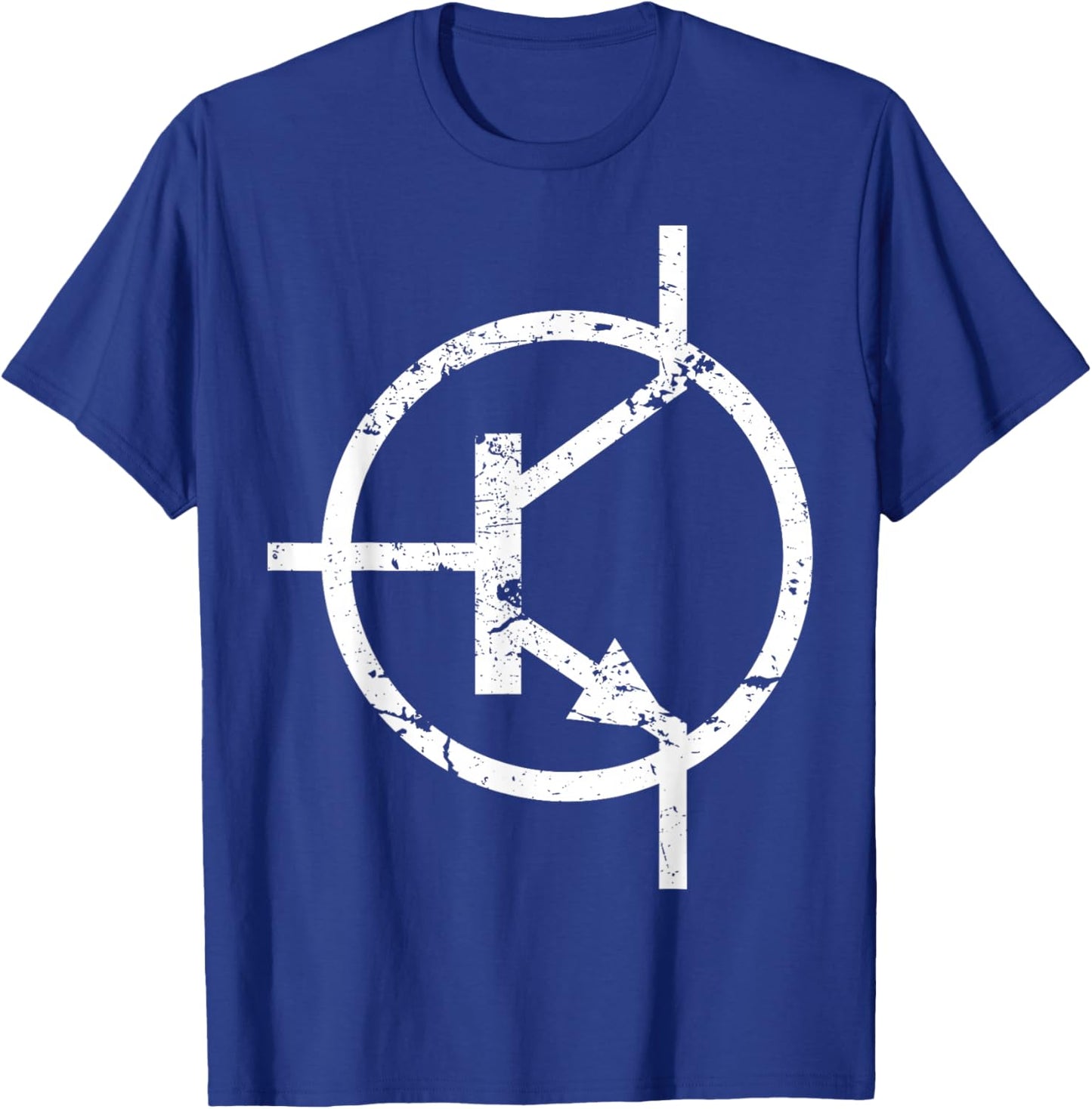 T Transistor symbol Electronic T-Shirt - T-Shirt | Royal
