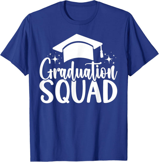 Graduation Squad Class of 2026 Graduation T-Shirt - T-Shirt | Royal