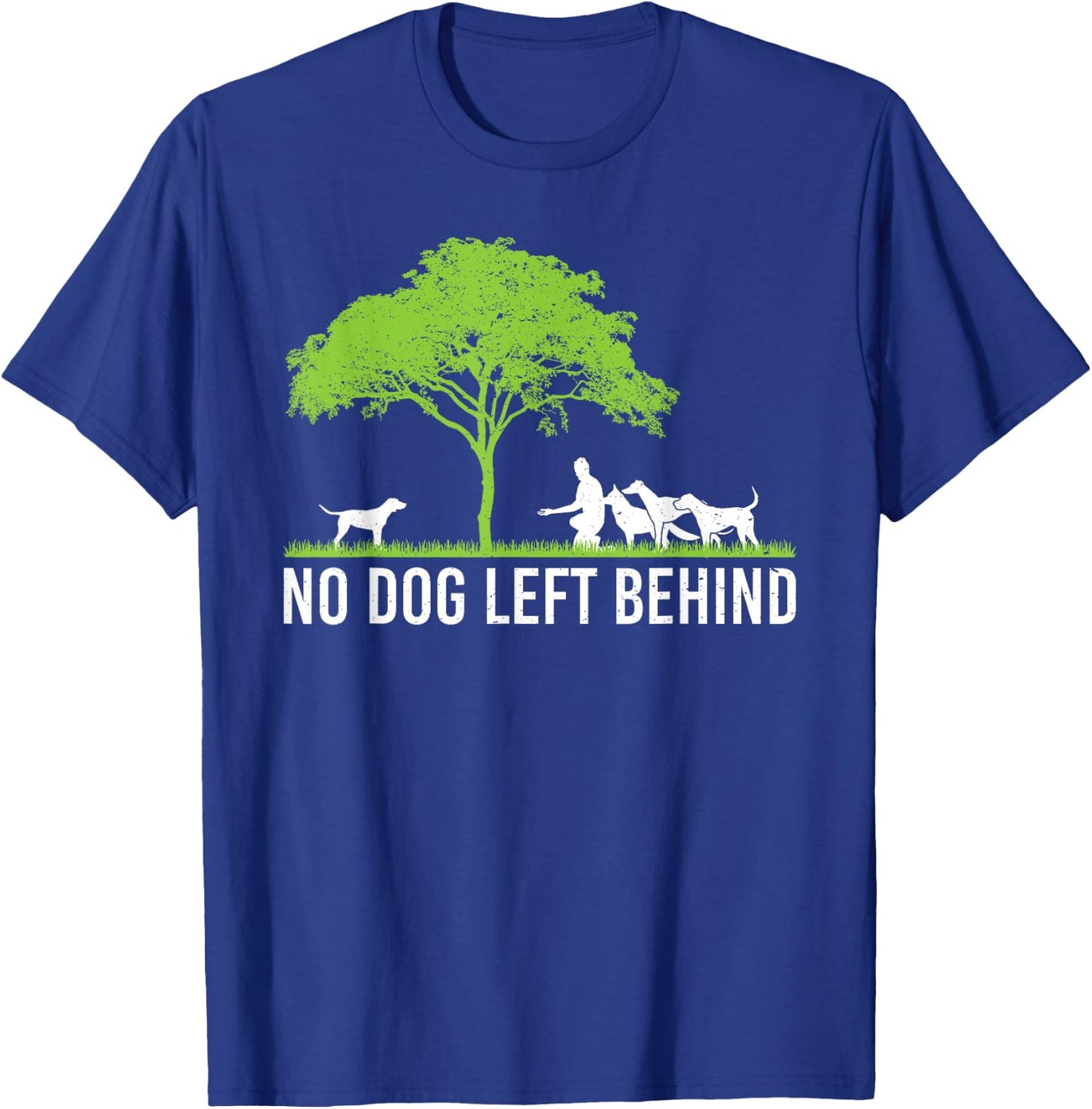 No Dog Left Behind Cute Owner Walker Paw Puppy Love Clothes Women Kids T-Shirt - T-Shirt | Royal