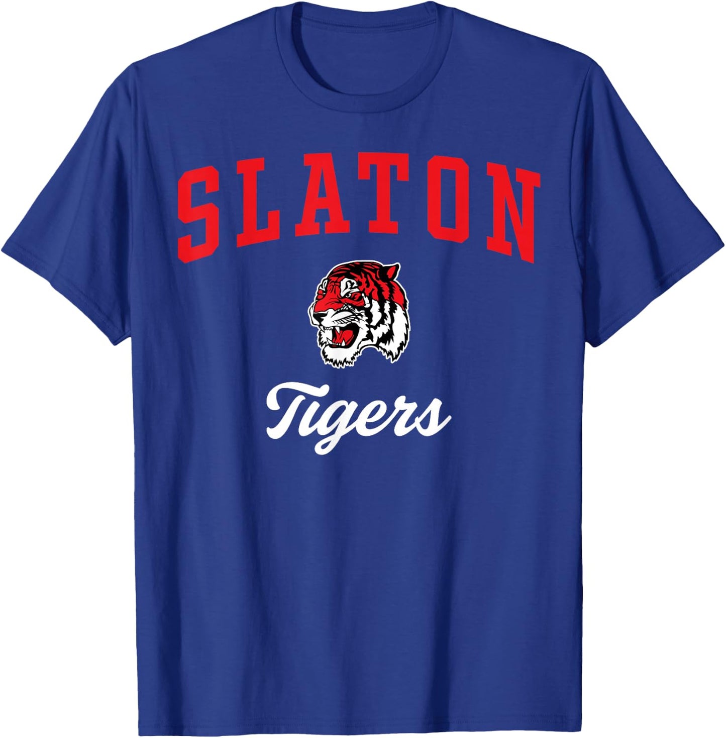 Slaton High School Tigers C3 T-Shirt - T-Shirt | Royal