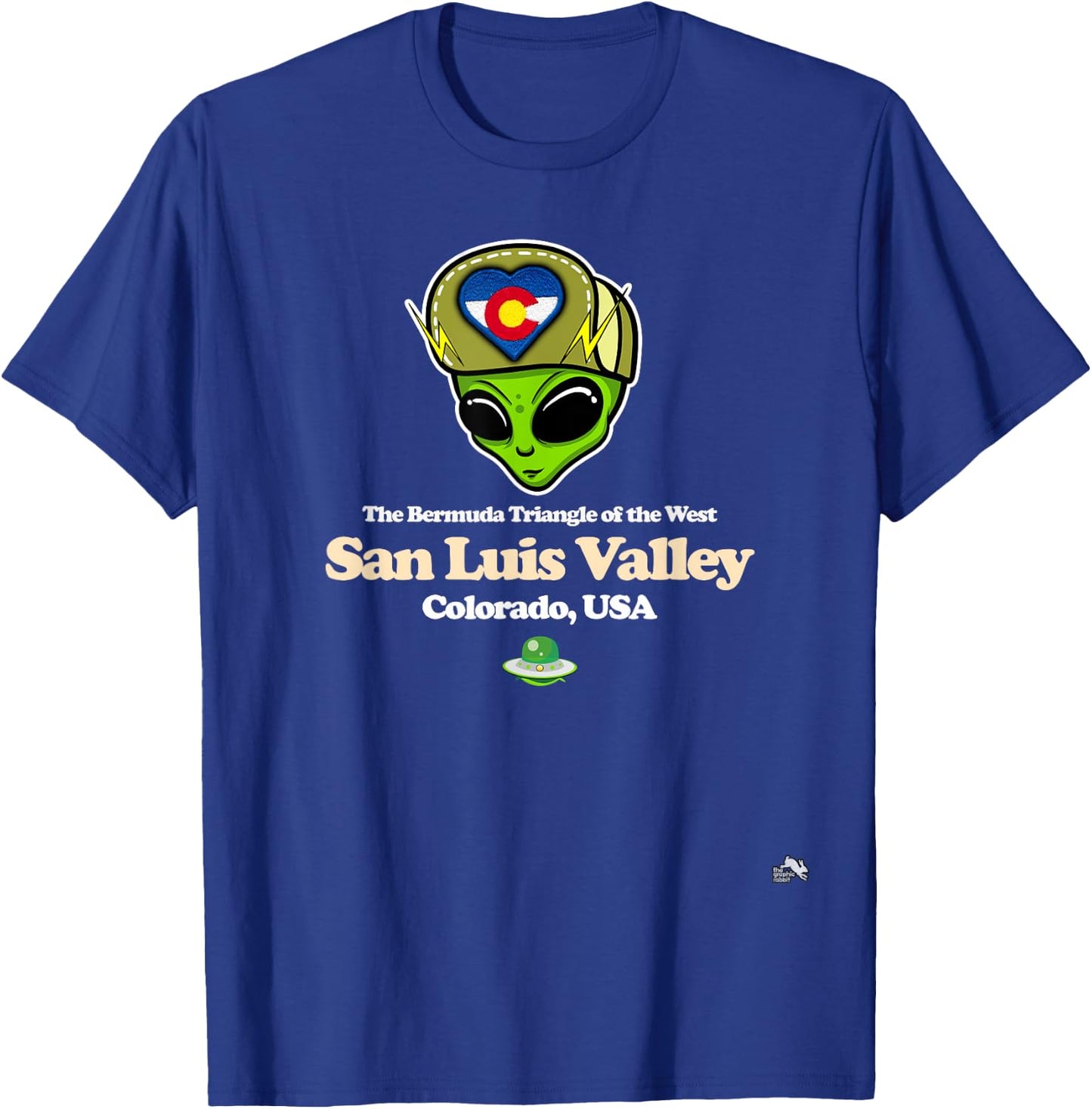 Colorado Alien - San Luis Valley T-Shirt - T-Shirt | Royal