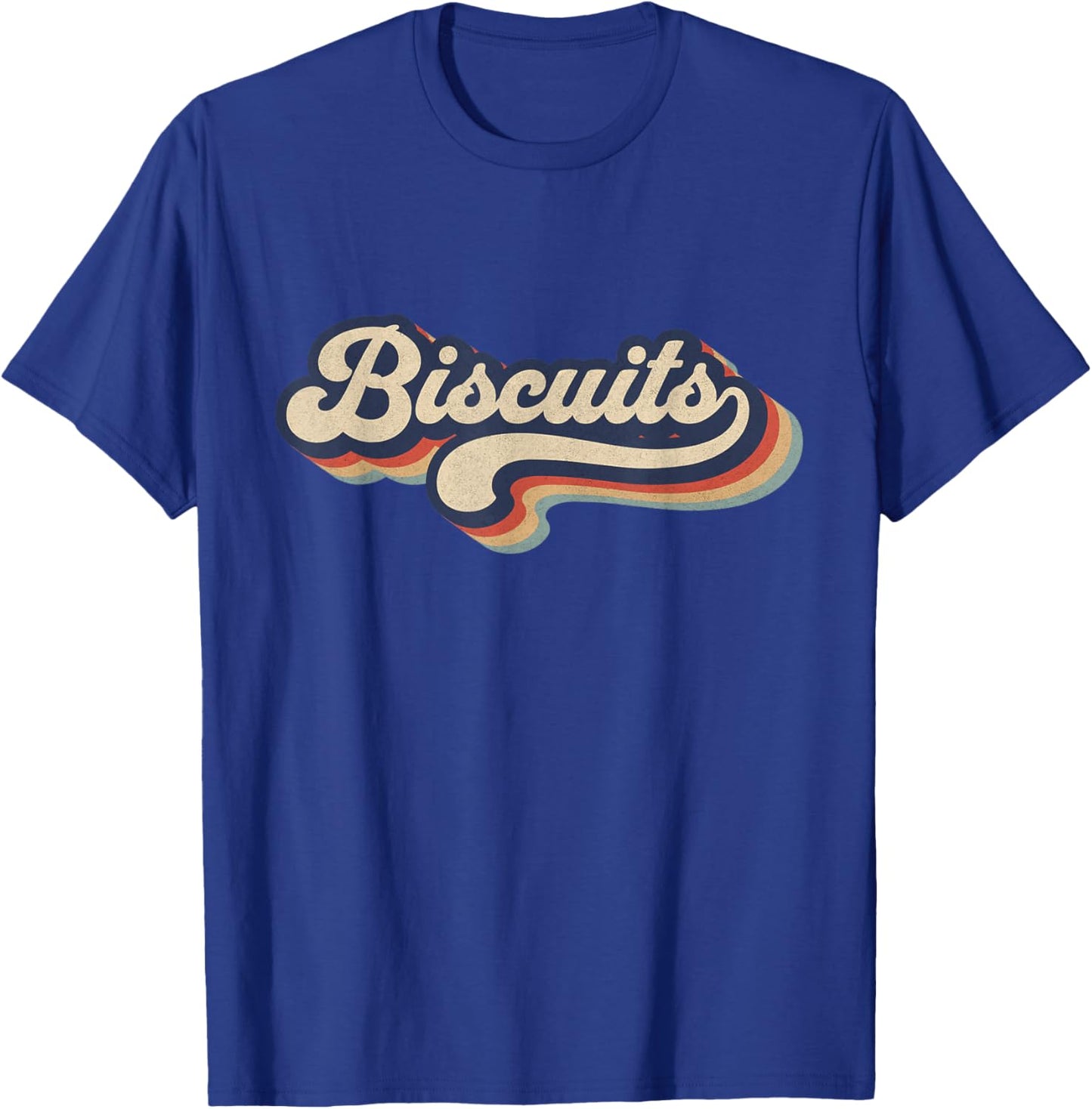 Retro Vintage Biscuits - Baking Lover Baker Biscuits Lover T-Shirt - T-Shirt | Royal