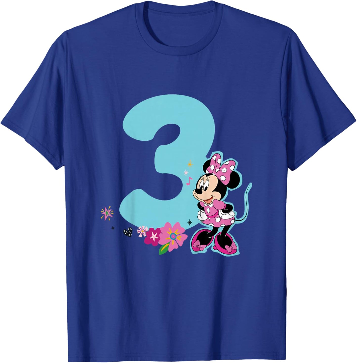 Kinder Minnie Mouse 3 Geburtstag T-Shirt - T-Shirt | Royal