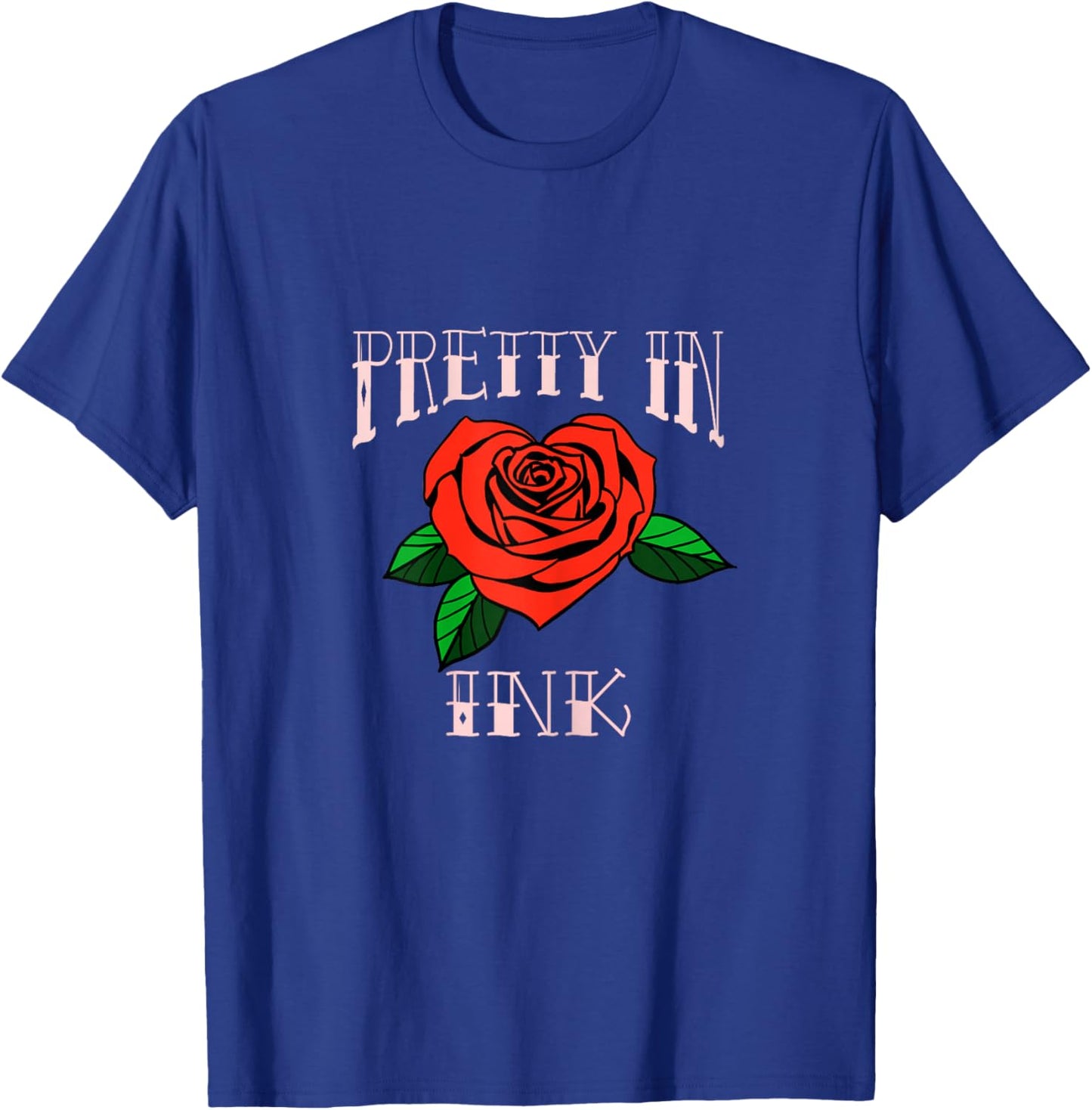 PRETTY IN INK Tattoo design T-Shirt - T-Shirt | Royal