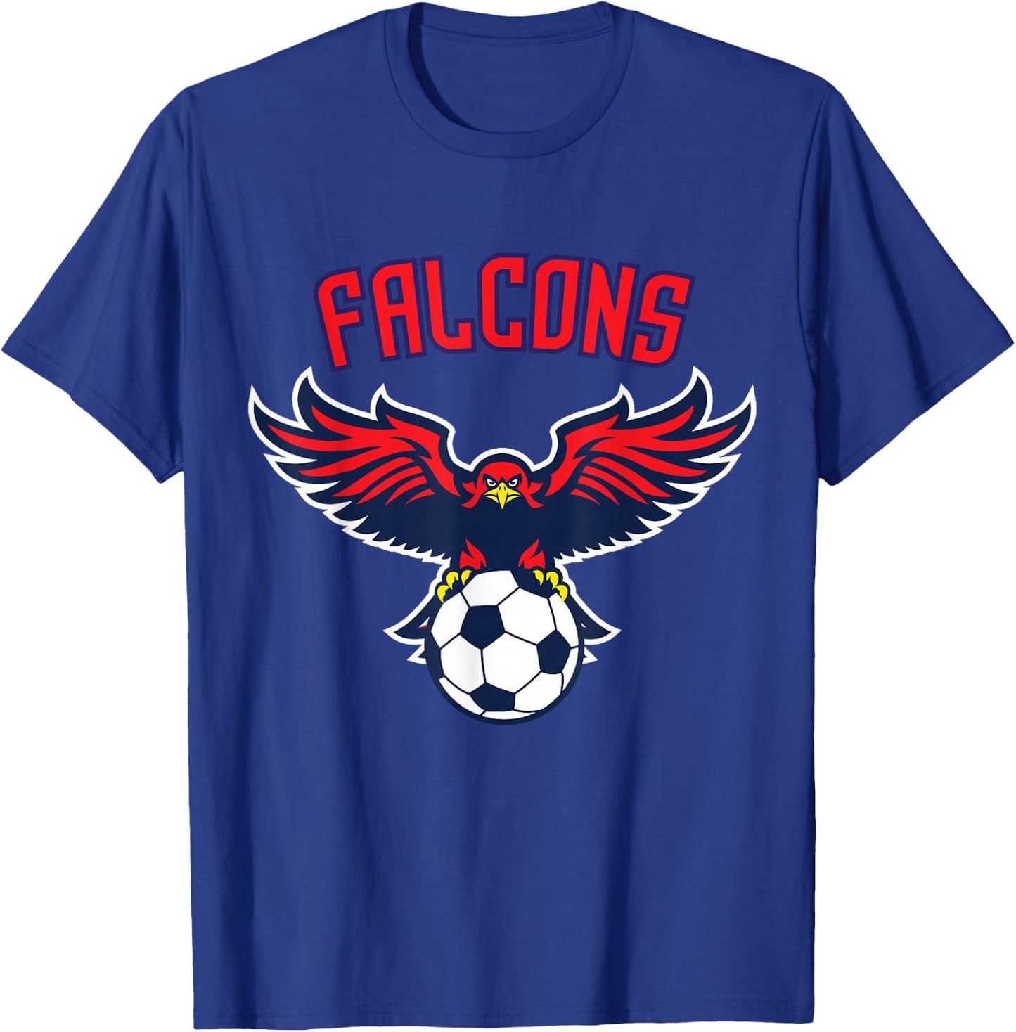 Falcons Soccer T-Shirt - T-Shirt | Royal