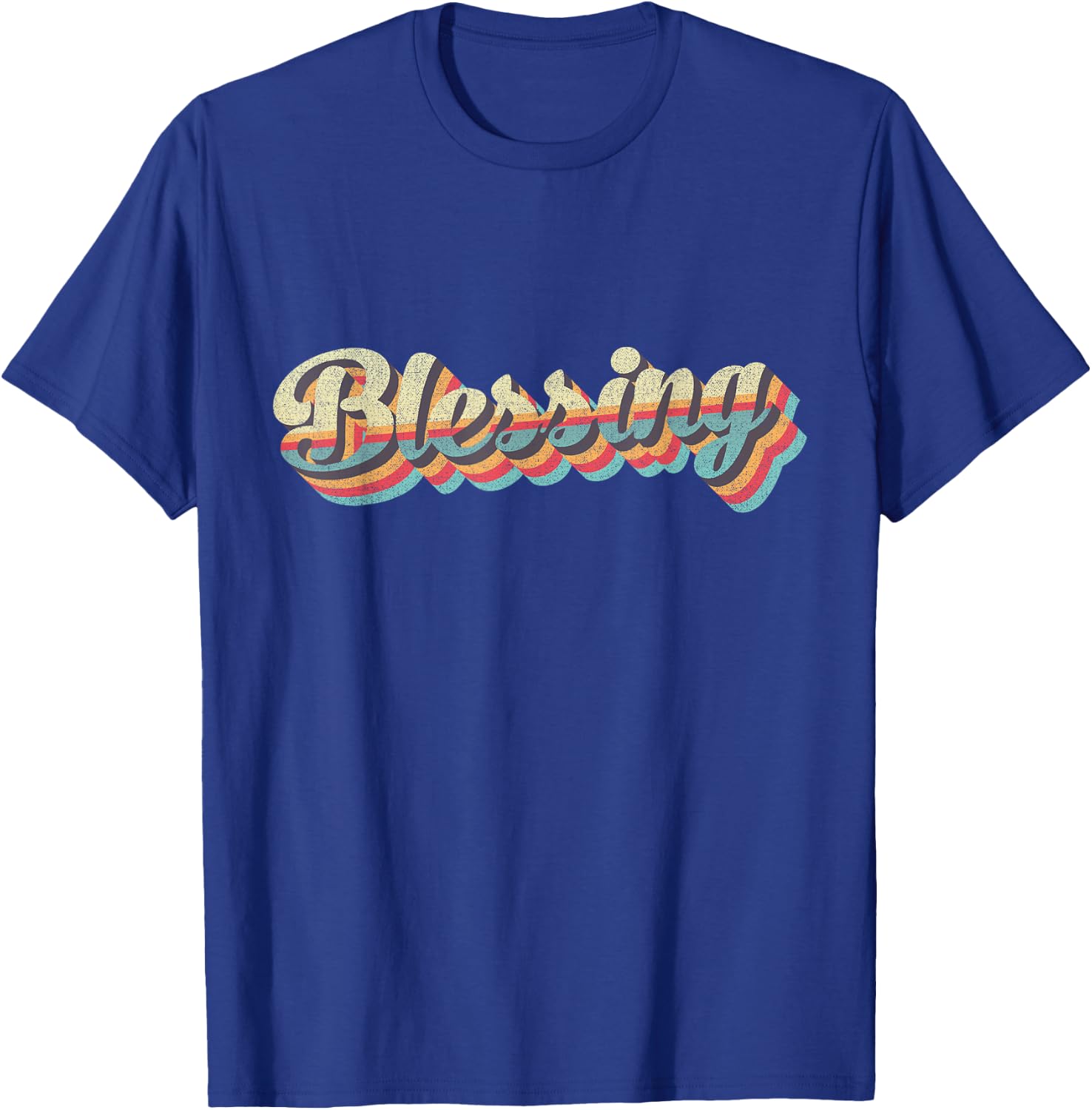 Vintage Blessing in Disguise Funny Halloween Costume Idea T-Shirt - T-Shirt | Royal