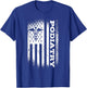 Podiatry American Flag Foot Doctor Patriotic Podiatrist T-Shirt - T-Shirt | Royal