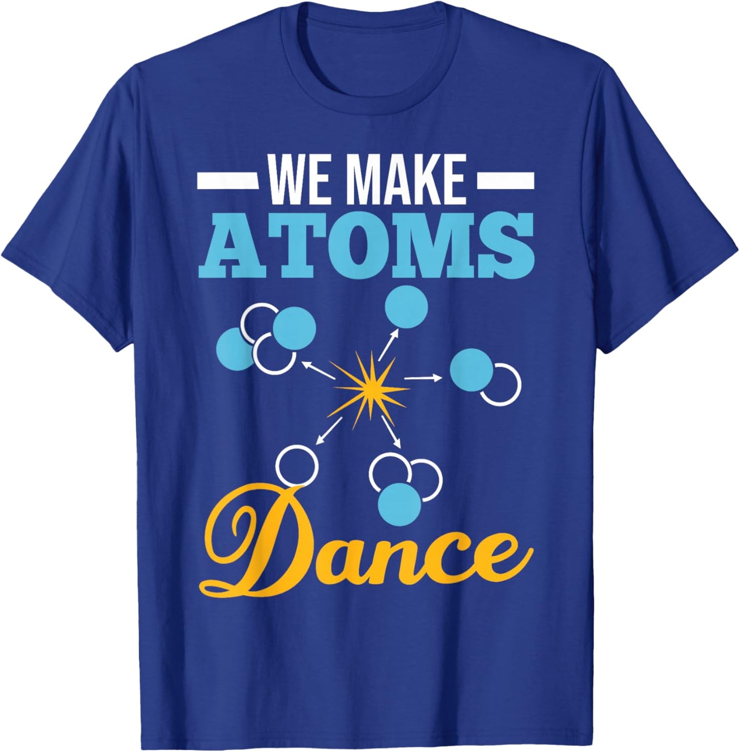 Radioactive Power Plant Atomic Energy Nuclear Engineering T-Shirt - T-Shirt | Royal