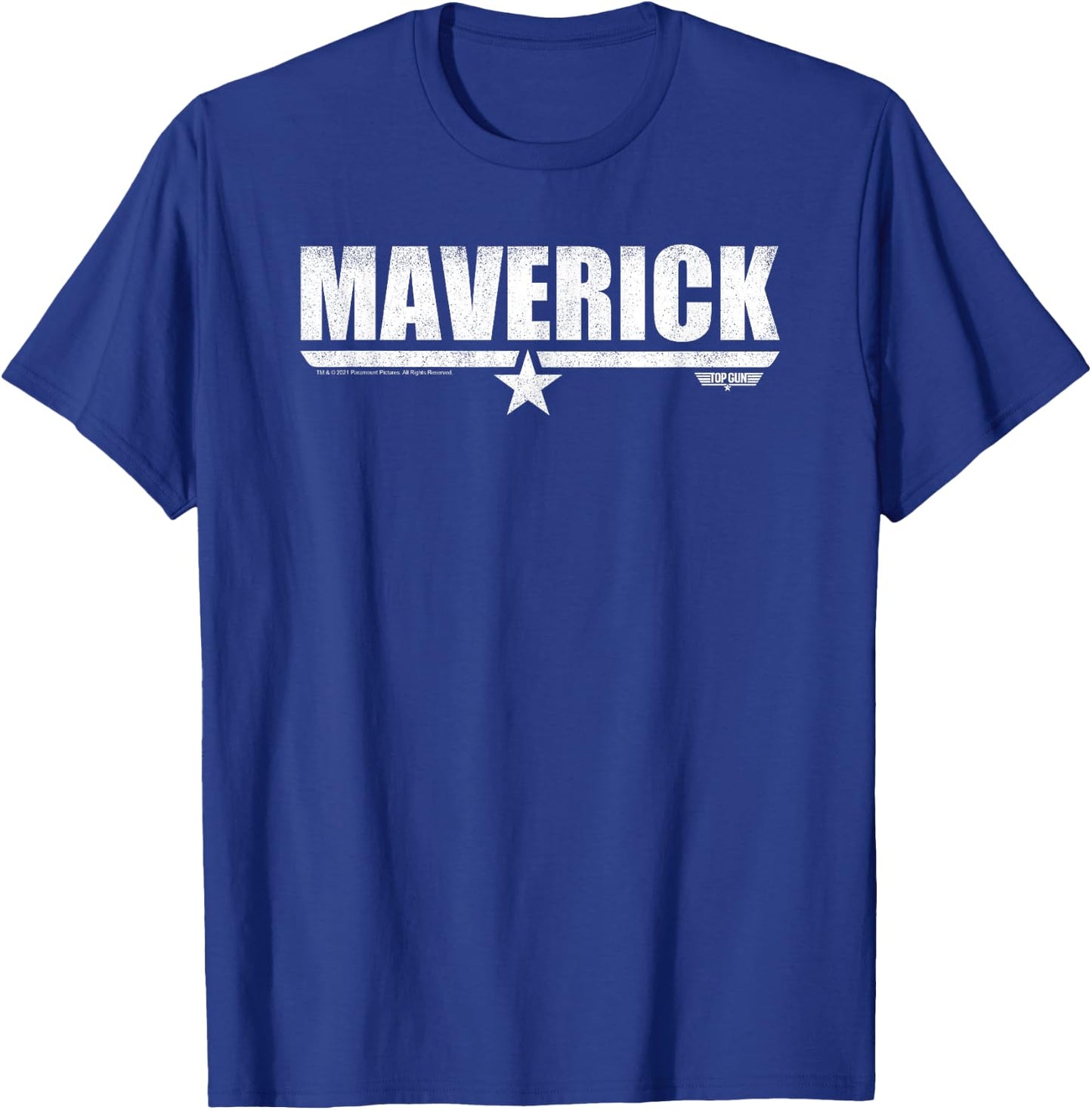 Top Gun Maverick Logo T-Shirt - T-Shirt | Royal