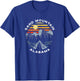 Sand Mountain Alabama Mountains and Forest Vacation Souvenir T-Shirt - T-Shirt | Royal
