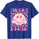 Peace Out 3rd Grade Groovy Last Day of 3rd Grade Graduation T-Shirt - T-Shirt | Royal