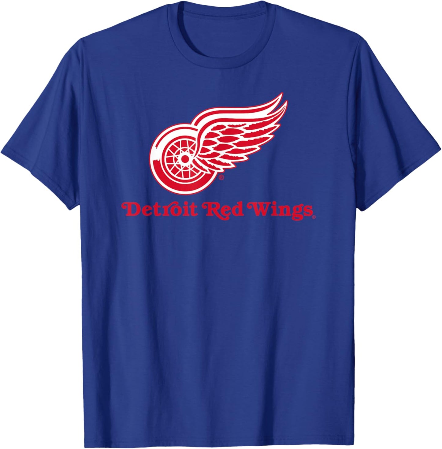 Detroit Red Wings Power Play Officially Licensed T-Shirt - T-Shirt | Royal