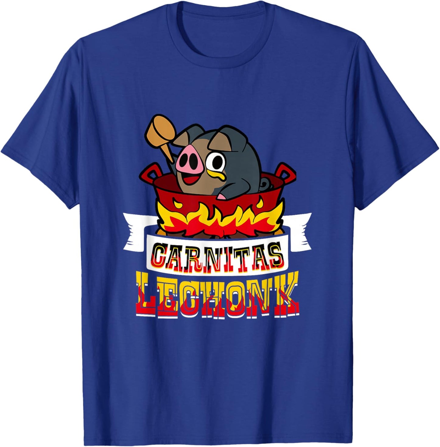 Pig Pork Fired Brew Carnitas Lechonk Cute Animal Revolution T-Shirt - T-Shirt | Royal