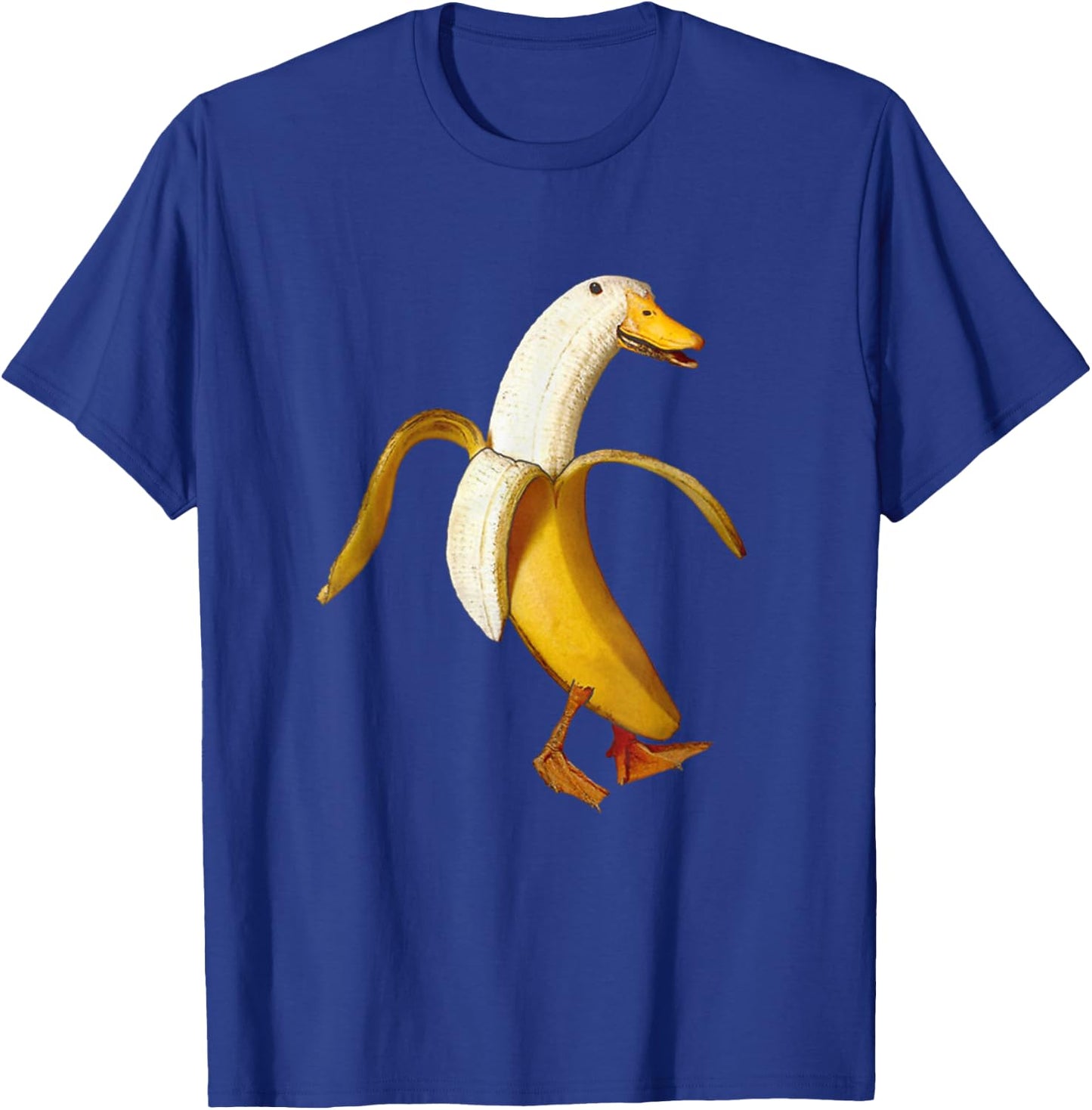 Banana Goose Duck: A Funny Animal T-Shirt - T-Shirt | Royal
