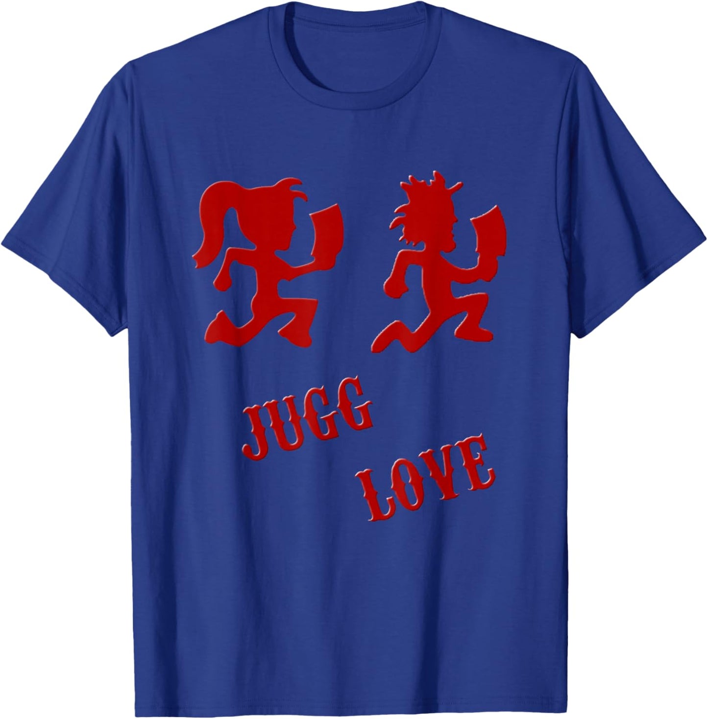 Hers Juggalette ICP Whoop Whoop Jugg Love Vibrantly Colors T-Shirt - T-Shirt | Royal