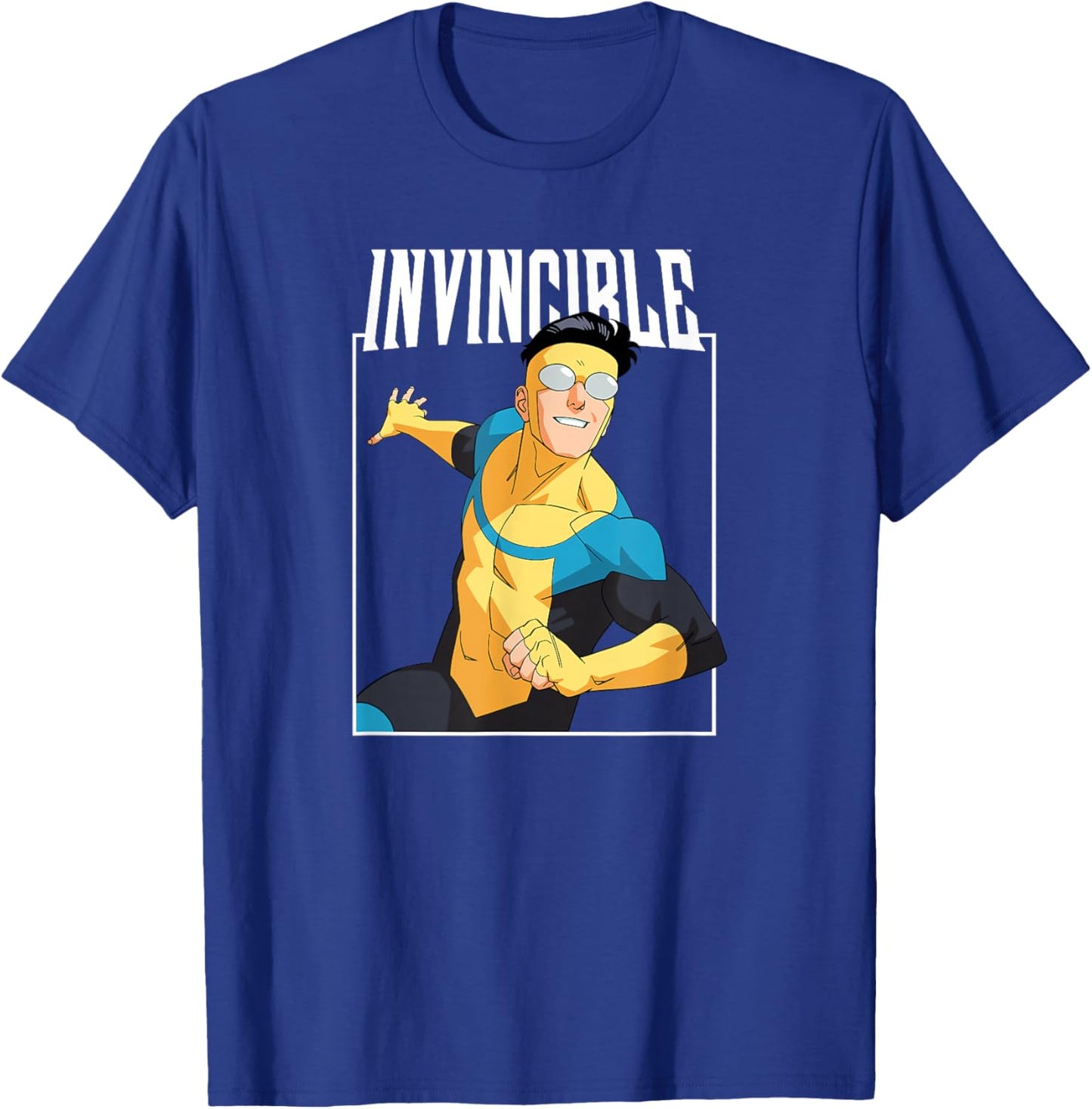 Invincible Character Logo T-Shirt - T-Shirt | Royal