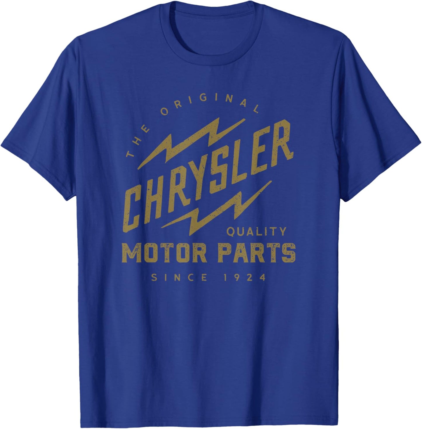 Chrysler Original Quality Motor Parts T-Shirt - T-Shirt | Royal